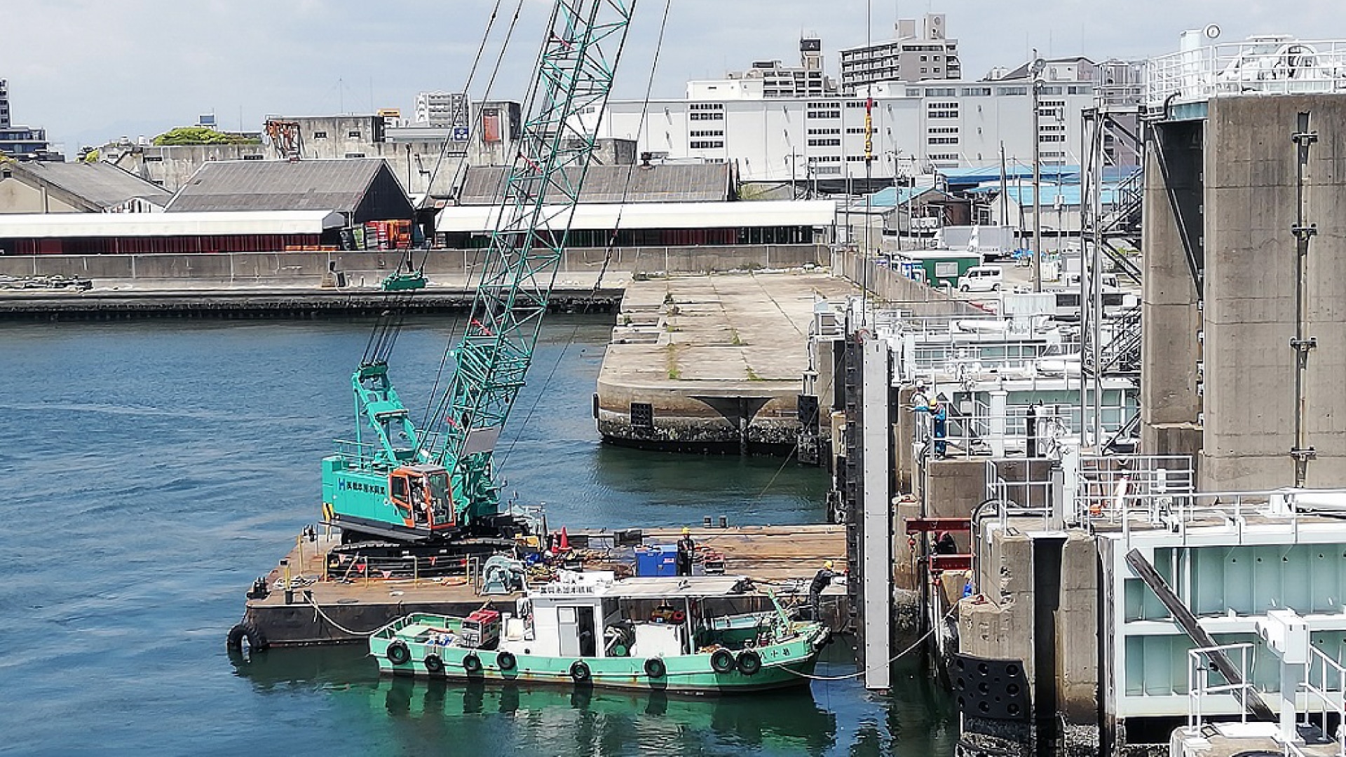 湾岸工事の風景2
