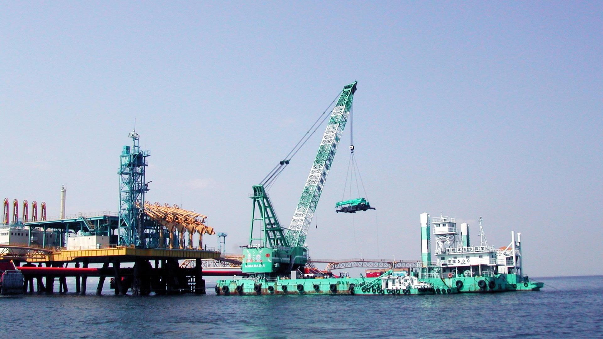 湾岸工事の風景3